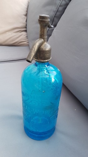 Syphon bleu ancien beal - syphon,