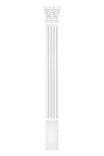 Colonne murale pilastre - , en