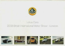 Lotus Range 2008 UK Market Sales Brochure Elise, Exige, Europa & 2-Eleven