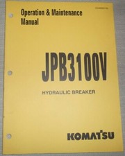 KOMATSU JPB3100V Manuel