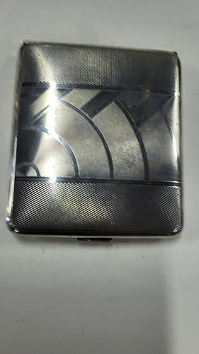 Boite cigarettes argent - en,