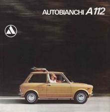 Catalogue Brochure Autobianchi
