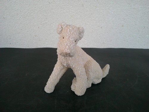 Chien chiot ceramique - chiot,
