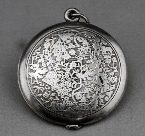 Rare miroir poche - et, porte