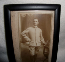 Cadre ancien en bois Noir+