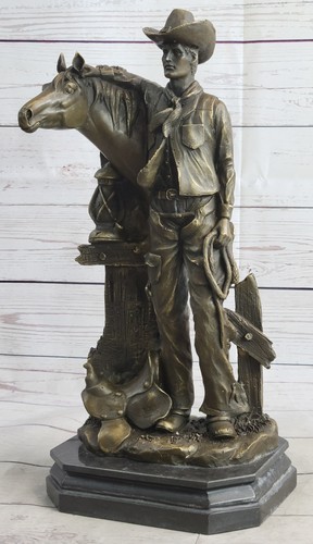 Signée original cowboy cheval - cowboy,