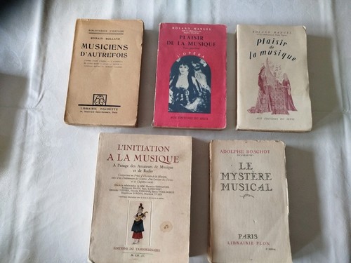 Livres sur musique - 5, la
