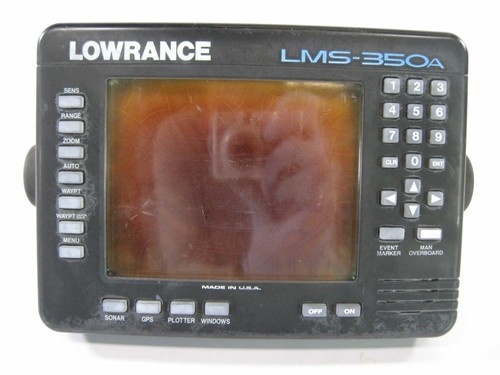 Lowrance lms 350a parts or - lowrance, lms-350a