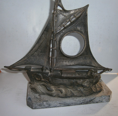 Voilier régule sur socle - voilier,