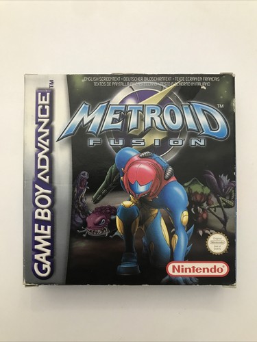 Metroid fusion nintendo game - metroid,