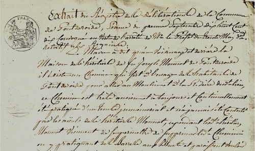 1810 chemin accès - chemin, au