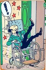 Tintin Plaque Métal