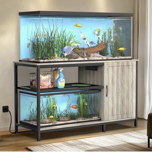 Aquarium stand cabinet - aquarium,