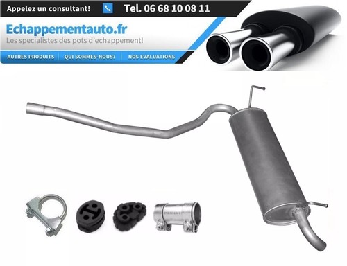 échappement kit fiat panda - kit,