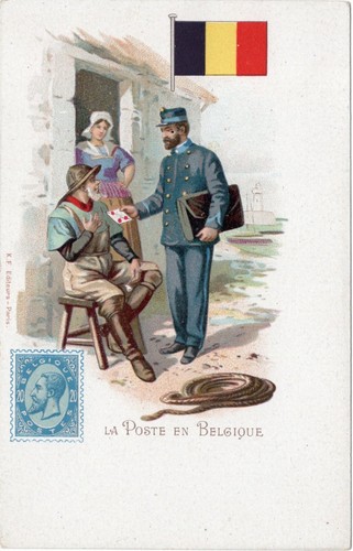 Carte postale 1900 la - 1900,