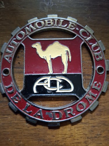 Ancien badge automobile club - automobile,