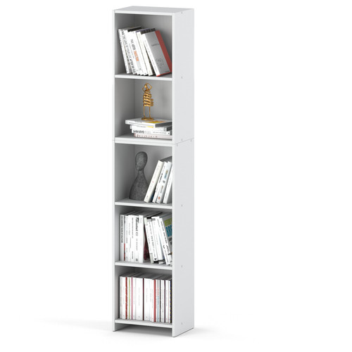 Bibliothèque blanche mate - , 40