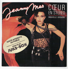 Jeanne MAS      Coeur en stéréo   i       PROMOTION  JUKEBOX    7" 45 tours SP