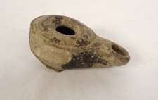 Antique Roman Terracotta Collection Oil Lamp