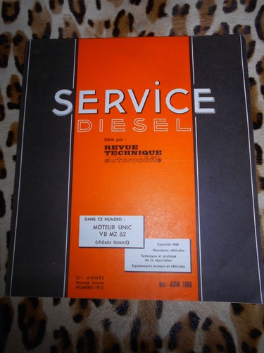 Service diesel 19 d - n°,