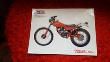50 FANTIC Motor trial Prospectus Catalogue Brochure Moto feuillet publicitaire