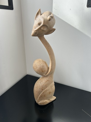 Sculpture bois indonésie - sculpture,