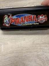 PIRANHA TUNGSTEN STEEL TIP DARTS 22 gram steel tips.  Extra flights.