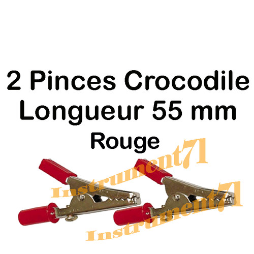 Pinces crocodile standart - standart, 55