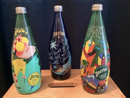 Bouteilles perrier collector - bouteilles,