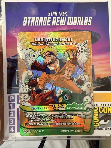 Carte promo tcg naruto - tcg, mythos
