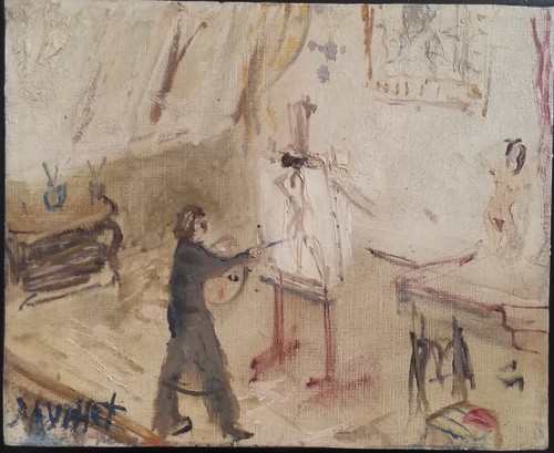 Dauchot huile toile - huile/toile,