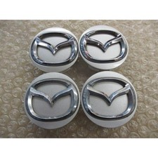 Genuine Mazda Center Caps for Aluminum Wheels Used 4pcs / 4 pieces from Japan