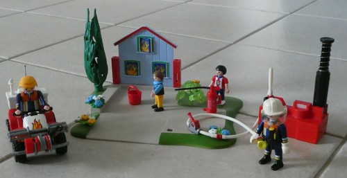 Playmobil 5169 pompier quad - 5169, +