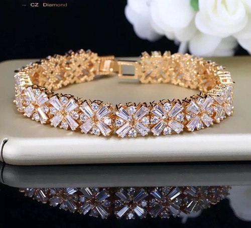 Bracelet luxe plaqué or - bracelet, de