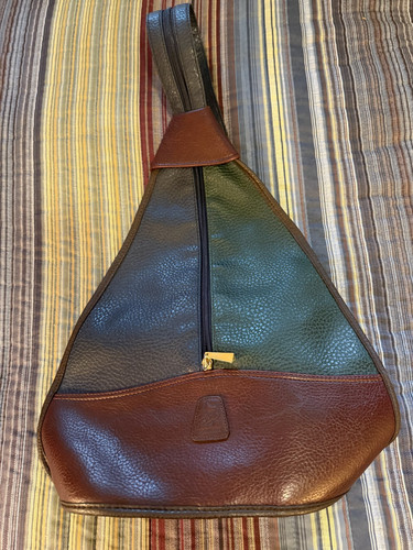 Tri color leather - tri,