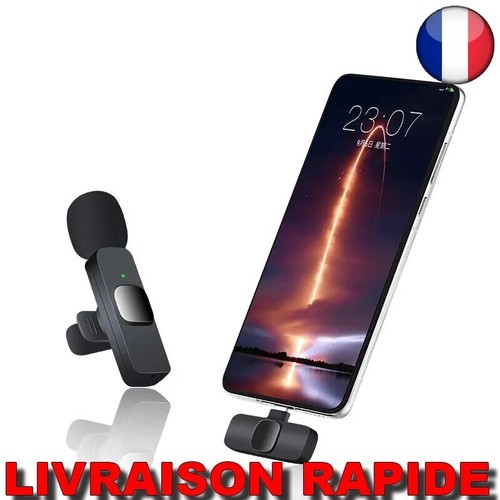 Microphone sans fil portable - fil,