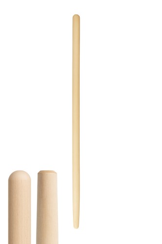 Manche bois 38mm 110cm - , cône