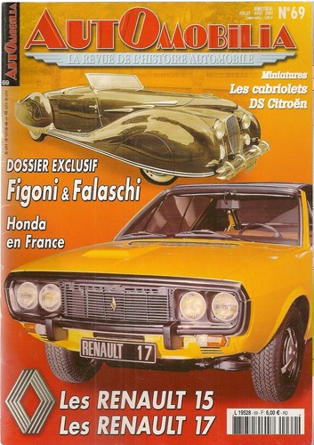 Automobilia renault 15 - 69,