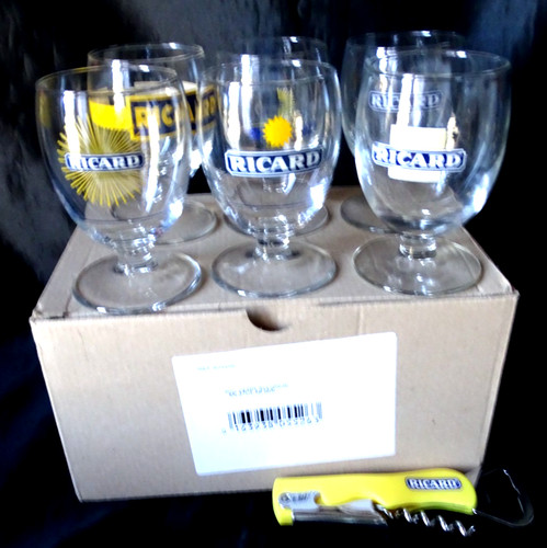 Lot verres ricard ballon - verres,