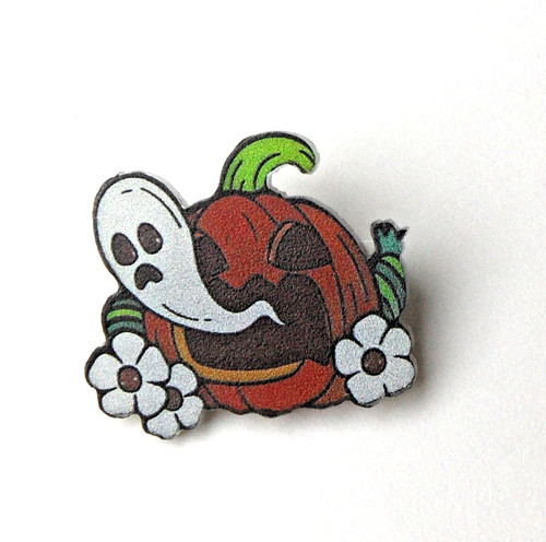 Broche halloween fantôme - halloween,