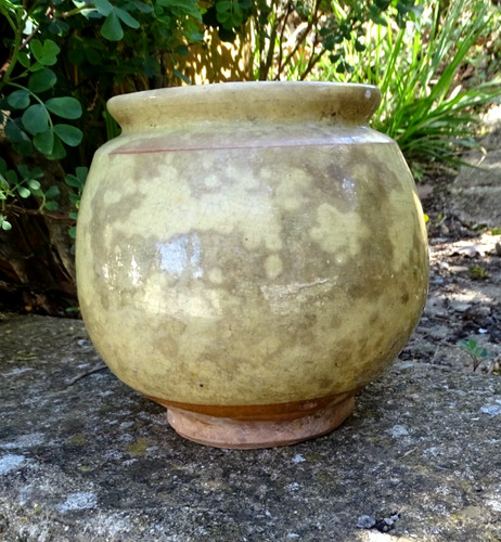 Ancien pot miel - à, ,