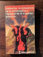 NIETZSCHE/DE LA PHILOSOPHIE À