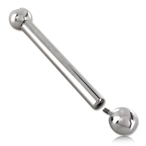 Barbell long acier - , avec