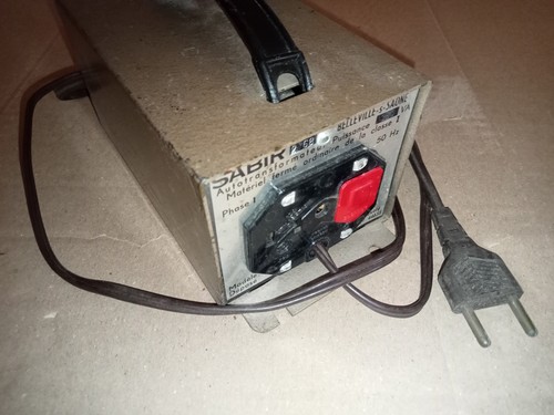 Ancien transformateur sabir - ancien,