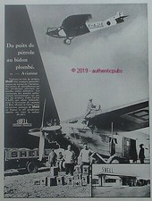 1930s AVIATION N°14 AVIATION OIL WELL SHELL ADVERTISEMENT AD AD AD AD PUB