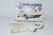 B28 1:43 ENTEX JAPAN LAMBORGHINI SILHOUETTE WHITE NMIB