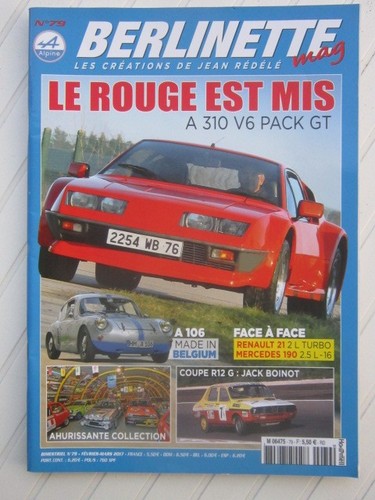 Berlinette mag alpine - berlinette, /alpine