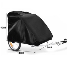 Housse de remorque vélo porte enfant 210D tissu Oxford application facile