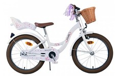 Volare Blossom Vélo Pour Enfant - Fille - 18 Pouces - Blanc