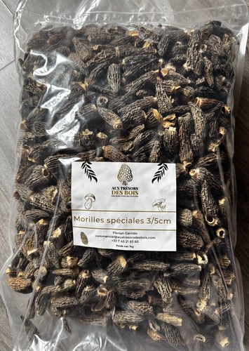 Morilles séchées extra 1kg - séchées,